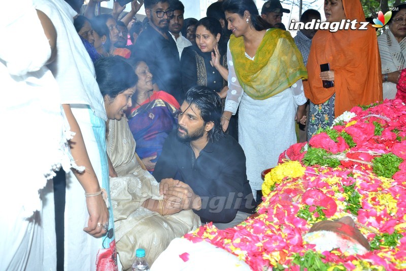 Celebs @ Kodi Ramakrishna Final Journey