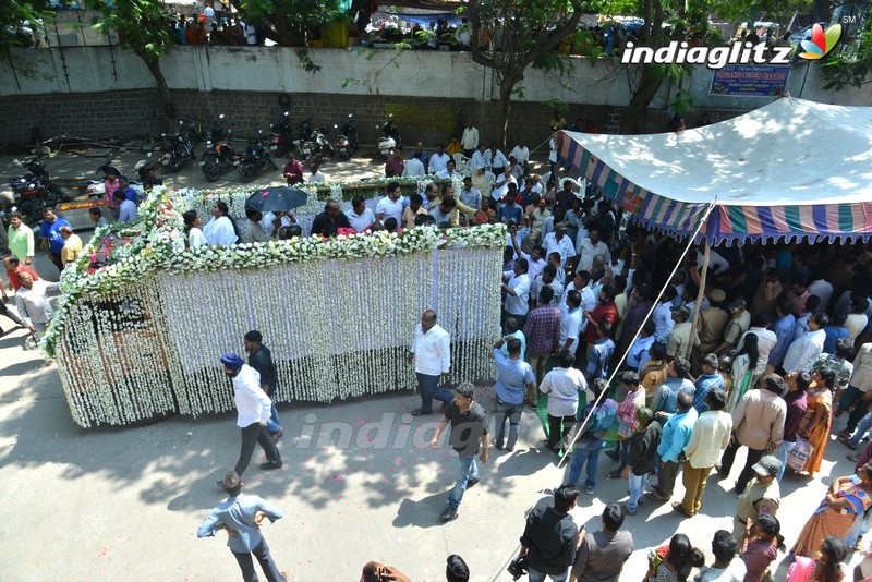 Celebs @ Kodi Ramakrishna Final Journey