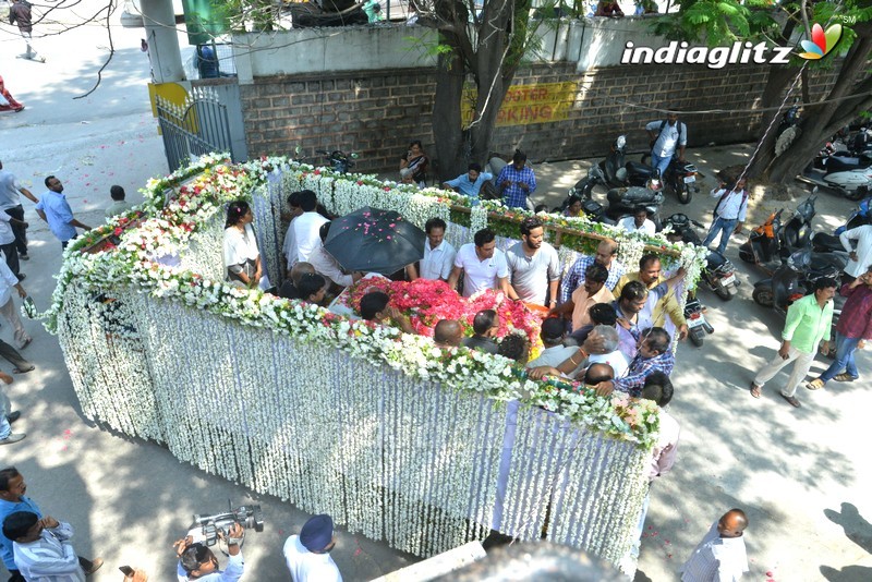 Celebs @ Kodi Ramakrishna Final Journey