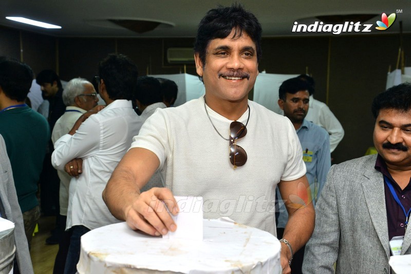 Celebs Cast Their Votes @ MAA Elections 2019 (Set-01)