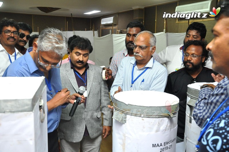 Celebs Cast Their Votes @ MAA Elections 2019 (Set-02)