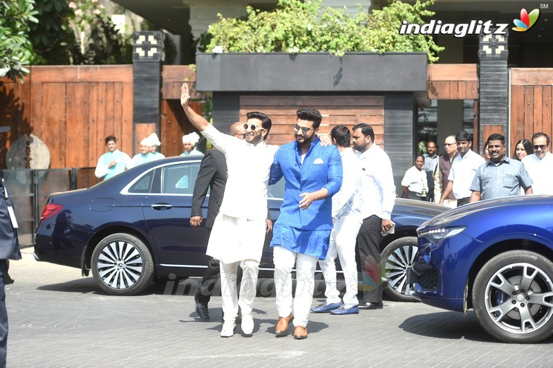 Celebs @ Sonam Kapoor & Anand Ahuja Wedding