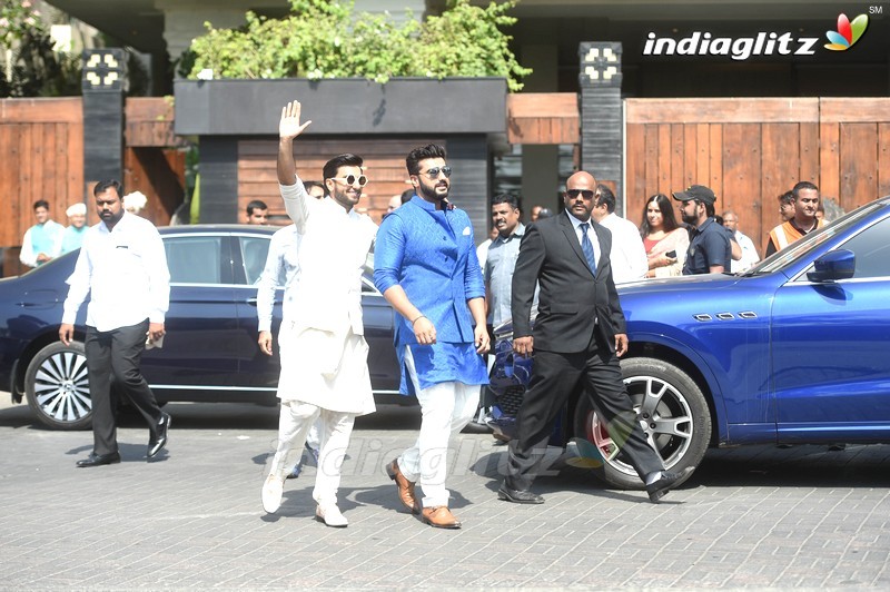 Celebs @ Sonam Kapoor & Anand Ahuja Wedding