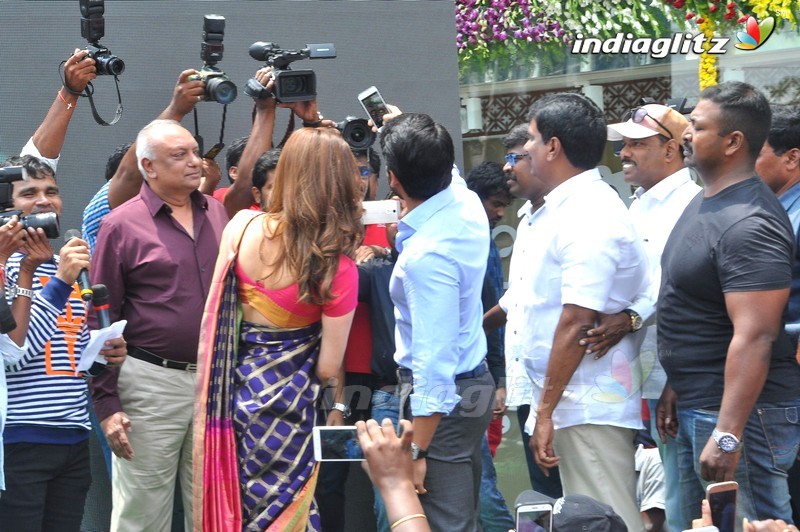 Naga Chaitanya & Kajal Inaugurate Chennai Shopping Mall