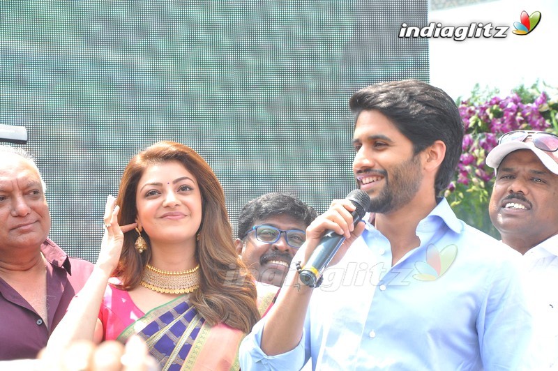 Naga Chaitanya & Kajal Inaugurate Chennai Shopping Mall