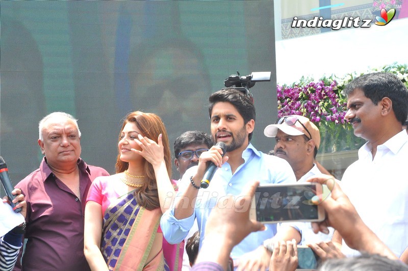 Naga Chaitanya & Kajal Inaugurate Chennai Shopping Mall