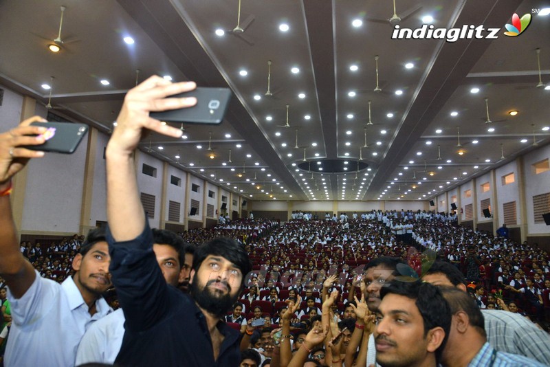 'Chalo' Promotional Tour At Eluru , Bhimavaram