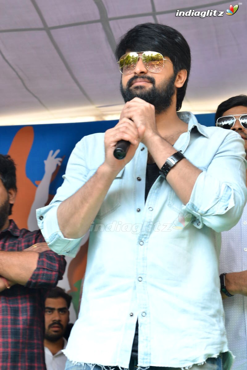 'Chalo' Promotional Tour At Guntur & KL University