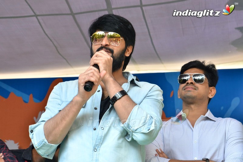 'Chalo' Promotional Tour At Guntur & KL University