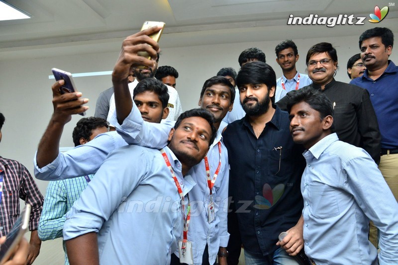 'Chalo' Team Promotional Tour At GIET College @ Rajahmundry