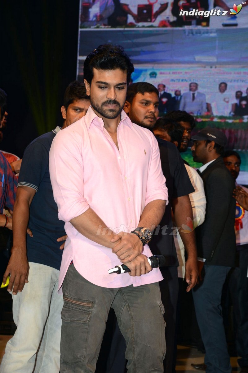 Ram Charan @ Malla Reddy College 3rd Anniversary