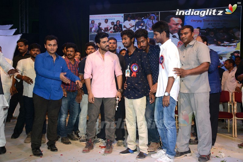 Ram Charan @ Malla Reddy College 3rd Anniversary