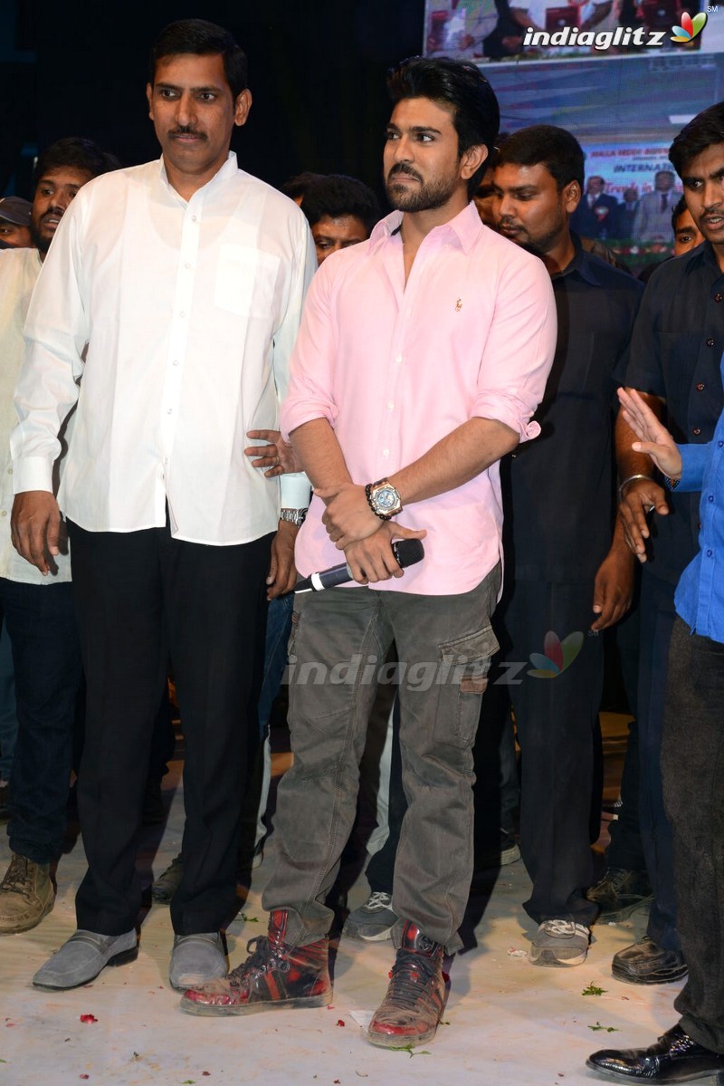 Ram Charan @ Malla Reddy College 3rd Anniversary