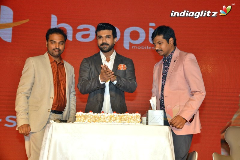 Happi Mobiles Brand Ambassador Ram Charan Press Meet