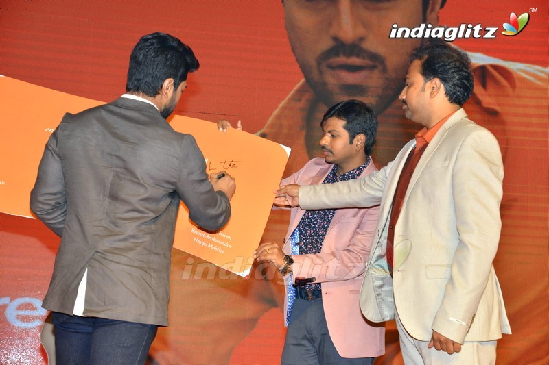 Happi Mobiles Brand Ambassador Ram Charan Press Meet