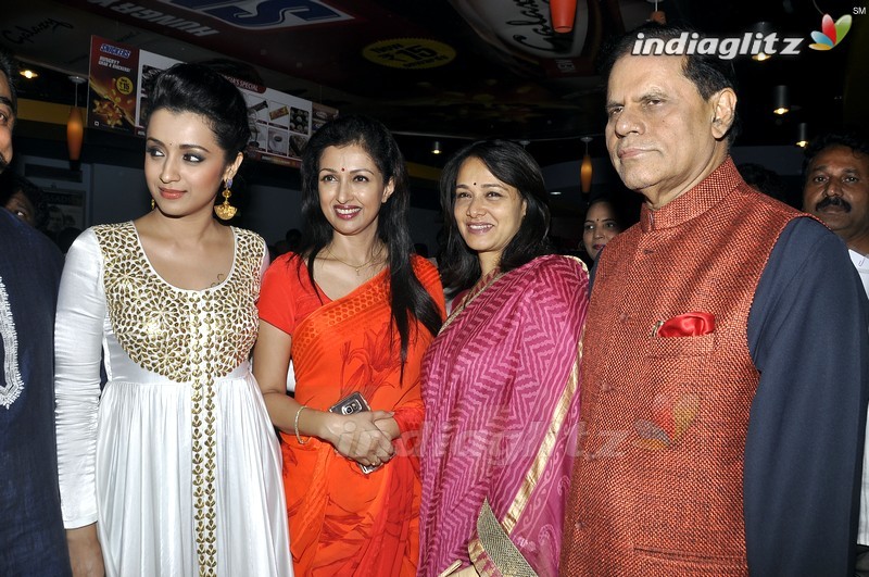 Celebs @ Cheekati Rajyam Premiere Show At Imax