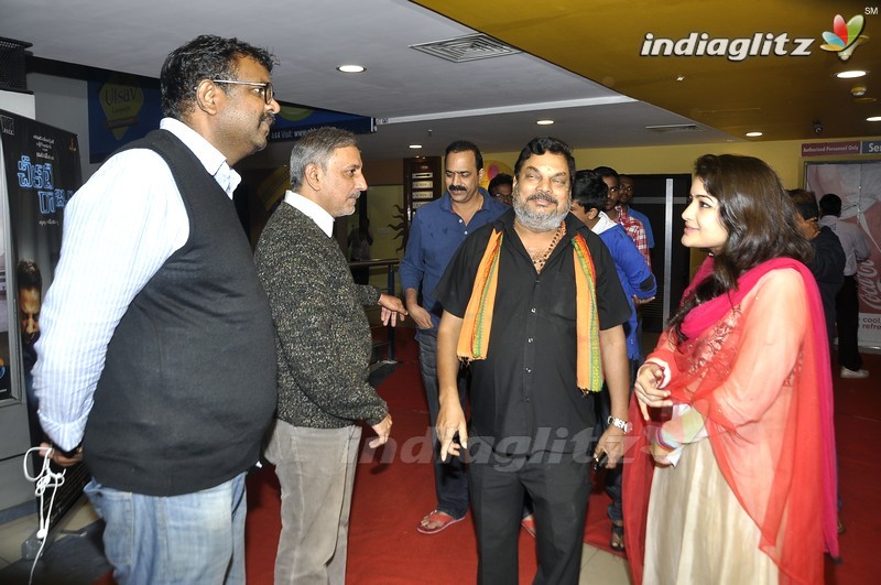 Celebs @ Cheekati Rajyam Premiere Show At Imax