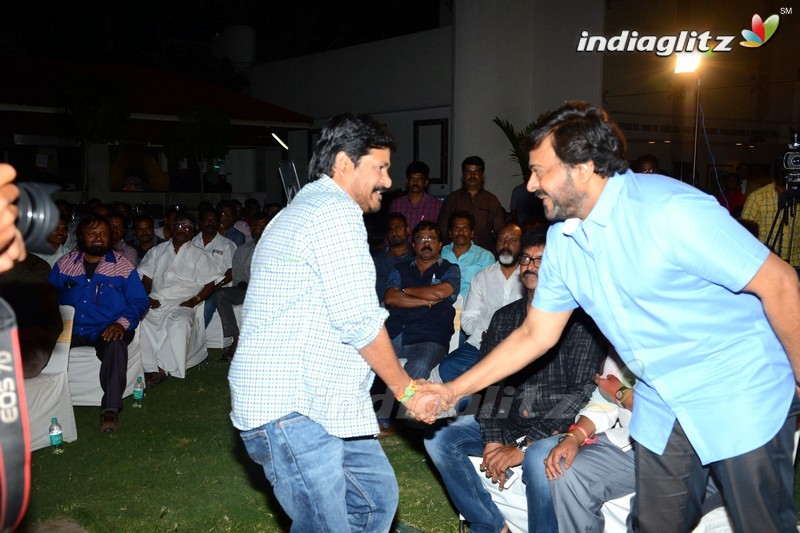 Chiru, Dasari Grace All India Film Employees' Fed Event