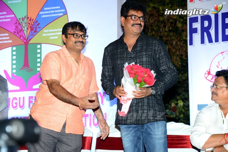 Chiru, Dasari Grace All India Film Employees' Fed Event