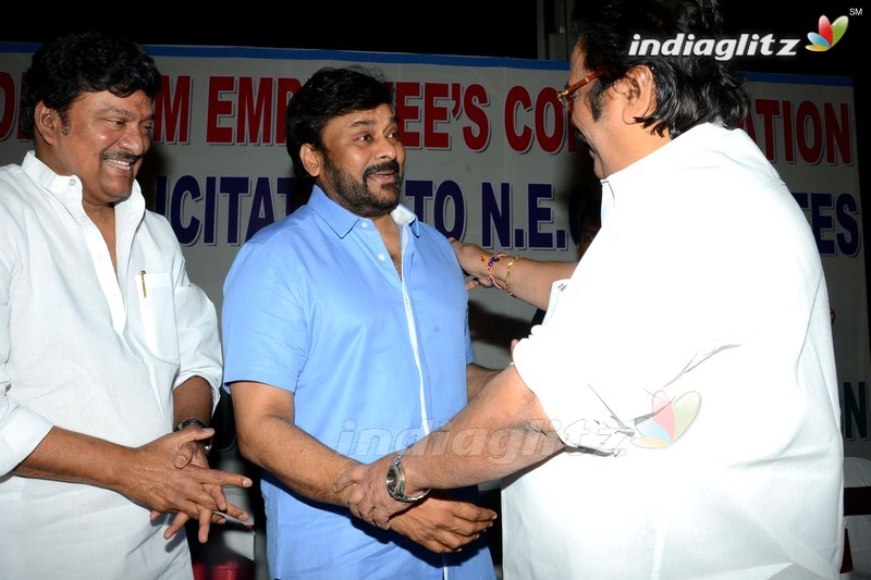 Chiru, Dasari Grace All India Film Employees' Fed Event