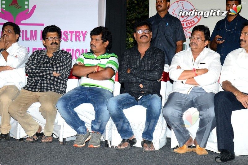 Chiru, Dasari Grace All India Film Employees' Fed Event