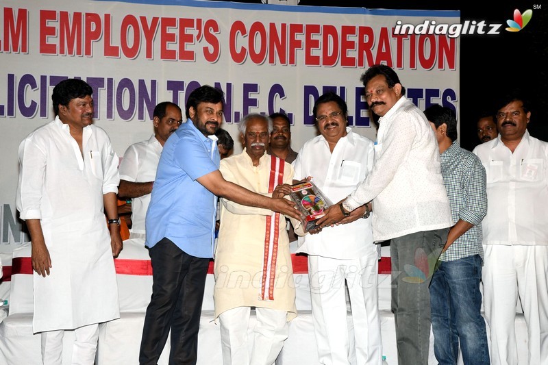 Chiru, Dasari Grace All India Film Employees' Fed Event