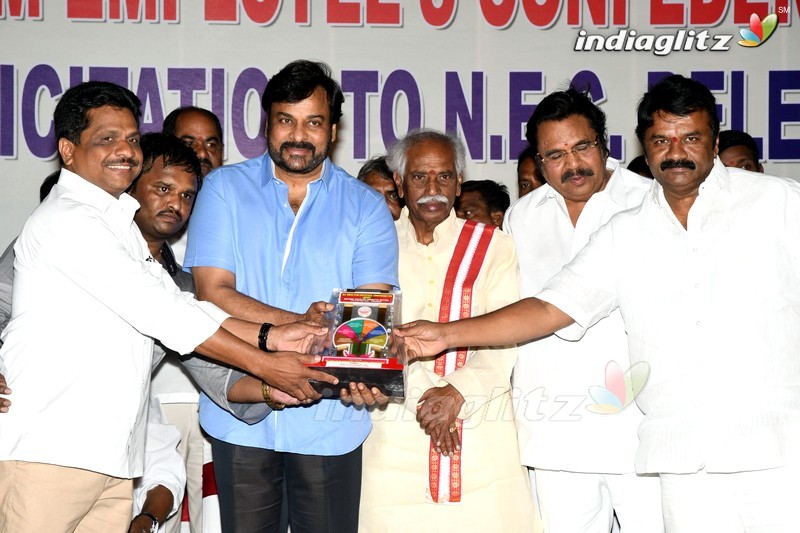 Chiru, Dasari Grace All India Film Employees' Fed Event