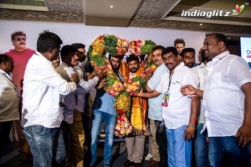 Chiranjeevi, Charan Thanking Fans For Blood Camps