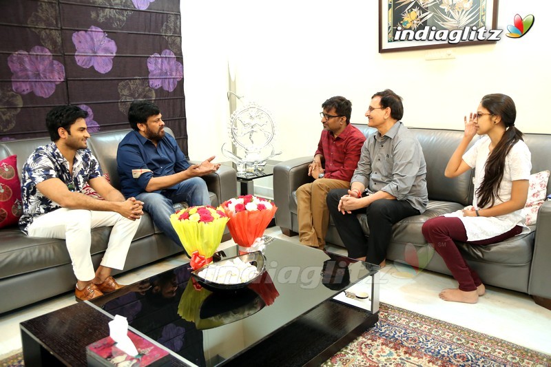 'Sammohanam' Team Celebrates Success With Chiranjeevi