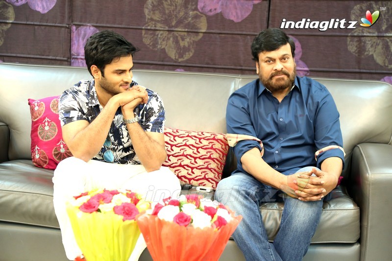 'Sammohanam' Team Celebrates Success With Chiranjeevi