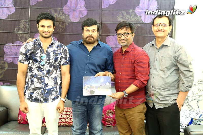 'Sammohanam' Team Celebrates Success With Chiranjeevi