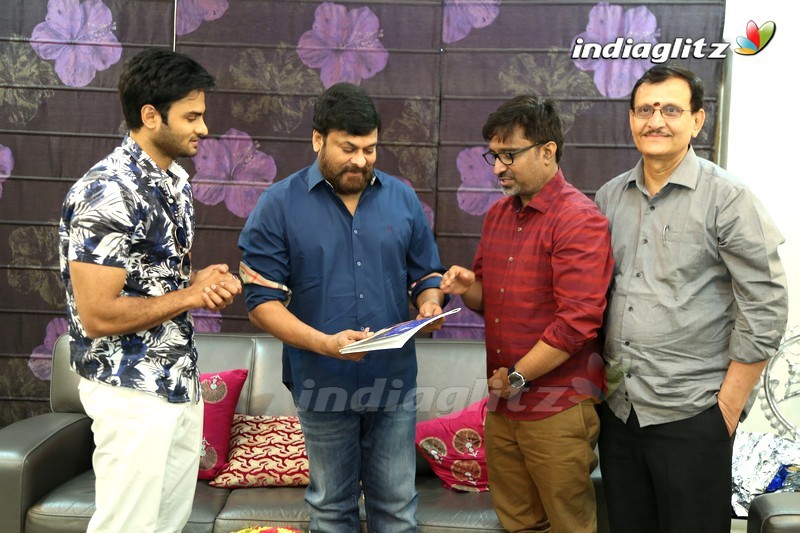 'Sammohanam' Team Celebrates Success With Chiranjeevi