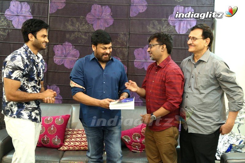 'Sammohanam' Team Celebrates Success With Chiranjeevi