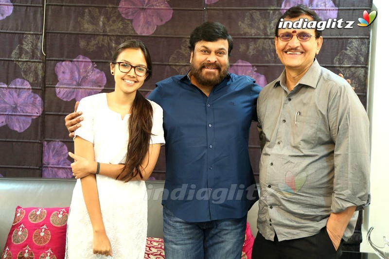 'Sammohanam' Team Celebrates Success With Chiranjeevi