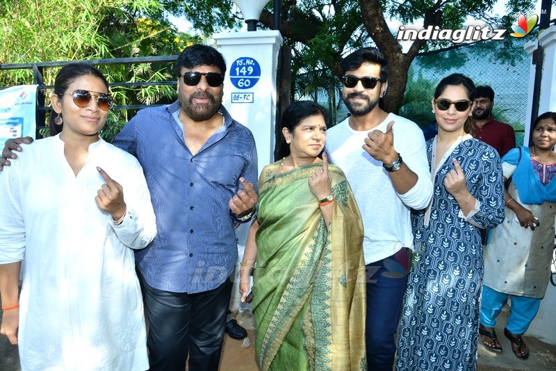 Celebs Cast Their Votes