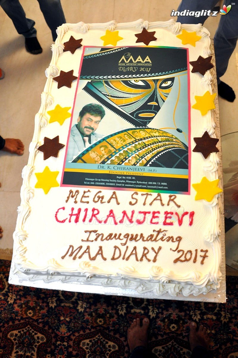 MAA Diary 2017 Launch By Chiranjeevi