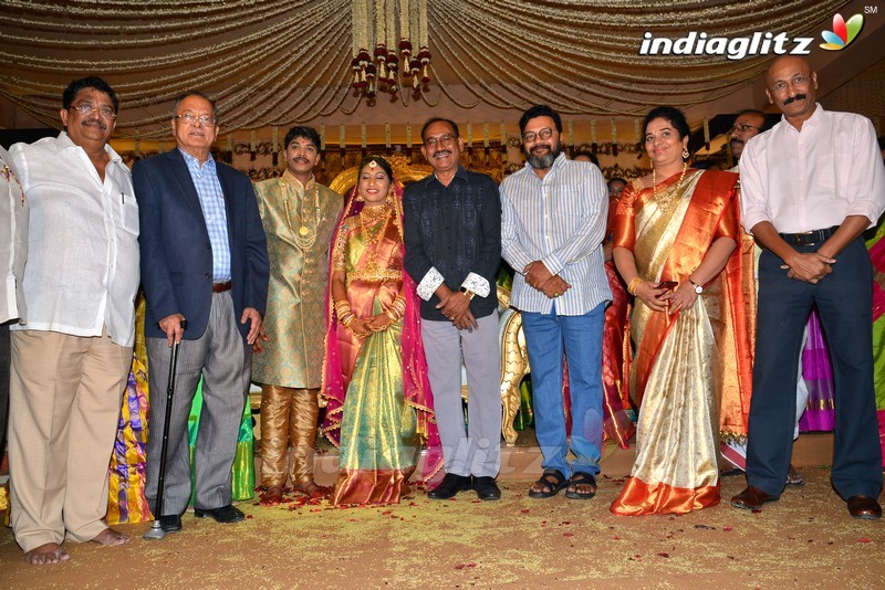 Celebs @ C Kalyan Son Wedding