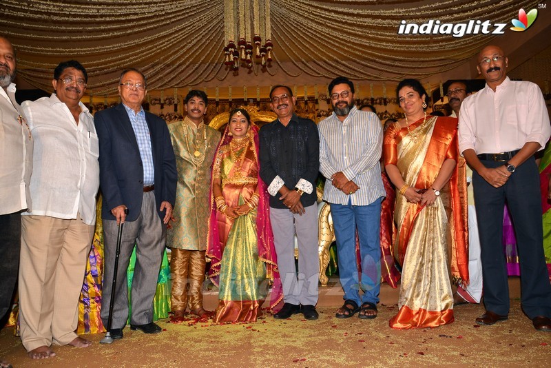 Celebs @ C Kalyan Son Wedding