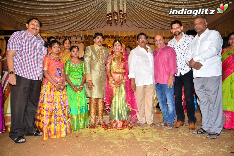 Celebs @ C Kalyan Son Wedding