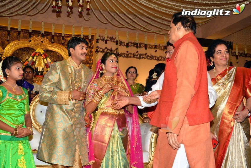 Celebs @ C Kalyan Son Wedding