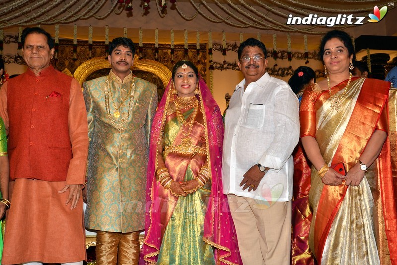 Celebs @ C Kalyan Son Wedding