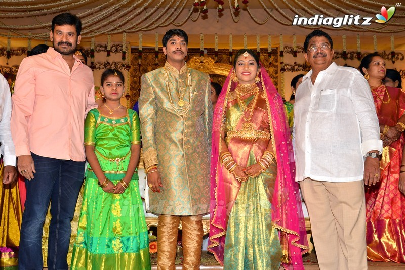 Celebs @ C Kalyan Son Wedding