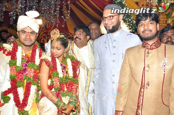 Celebs @ Chinna Srisailam Yadav Daughter Wedding