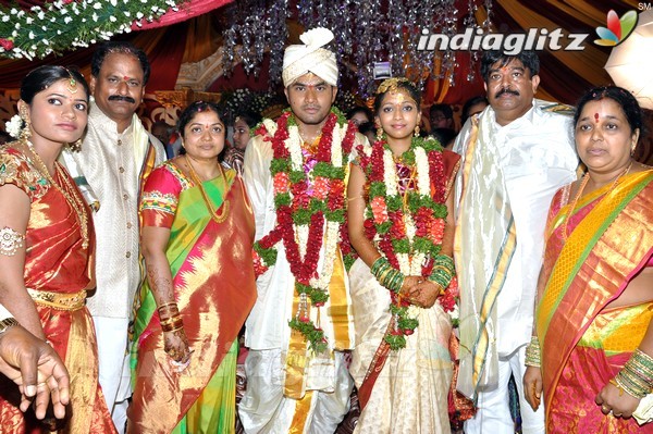 Celebs @ Chinna Srisailam Yadav Daughter Wedding