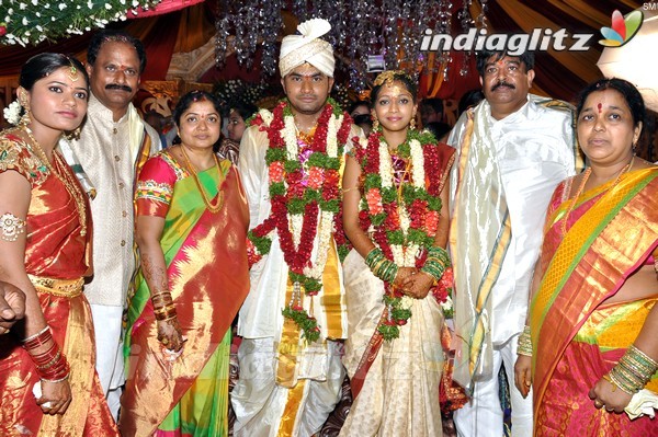 Celebs @ Chinna Srisailam Yadav Daughter Wedding