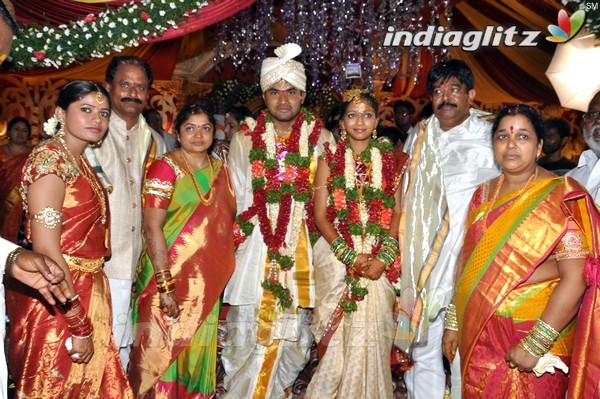 Celebs @ Chinna Srisailam Yadav Daughter Wedding