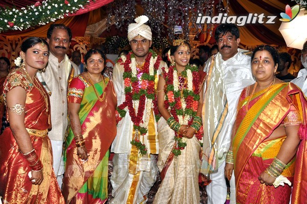 Celebs @ Chinna Srisailam Yadav Daughter Wedding