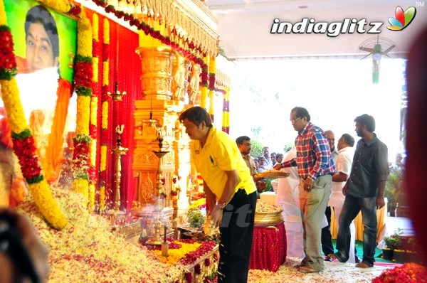 Dasari Padma Pedda Karma Ceremony