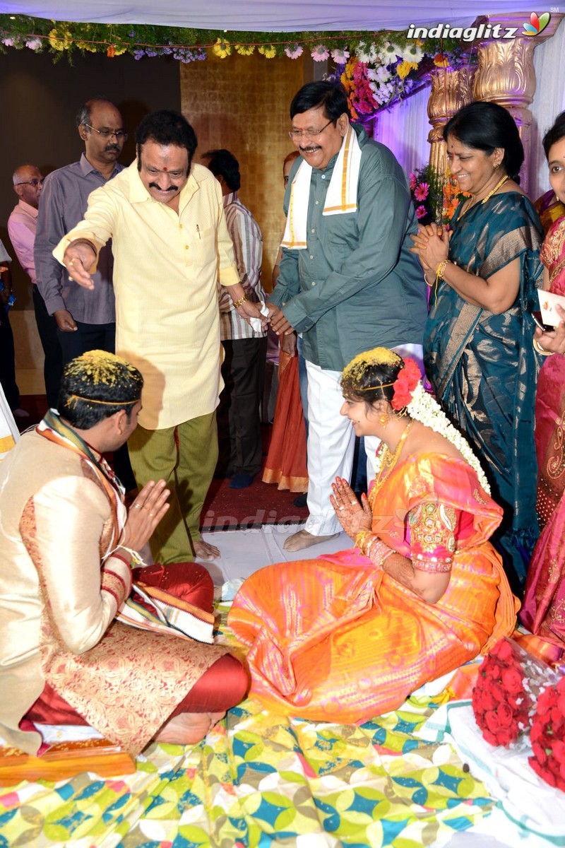 Celebs @ Director K Vasu Daughter Wedding