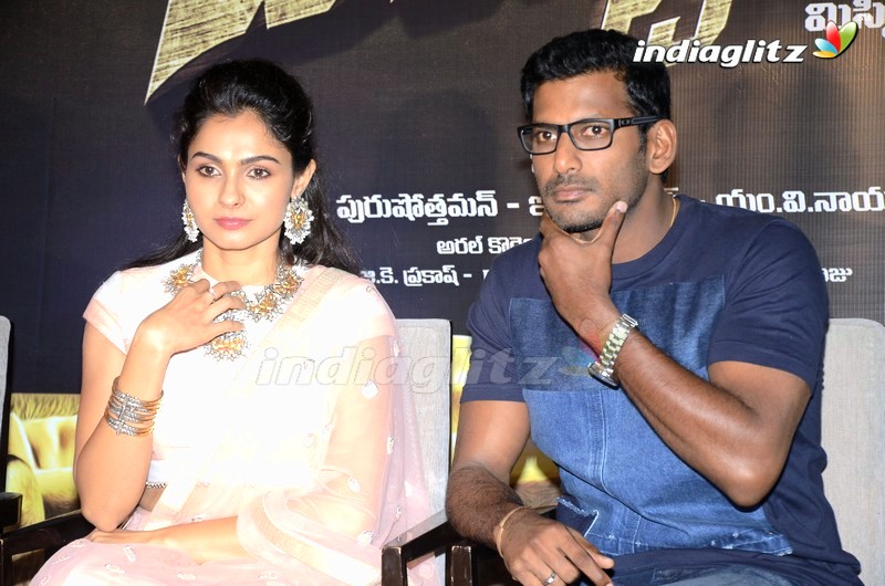 Vishal's 'Detective' Press Meet